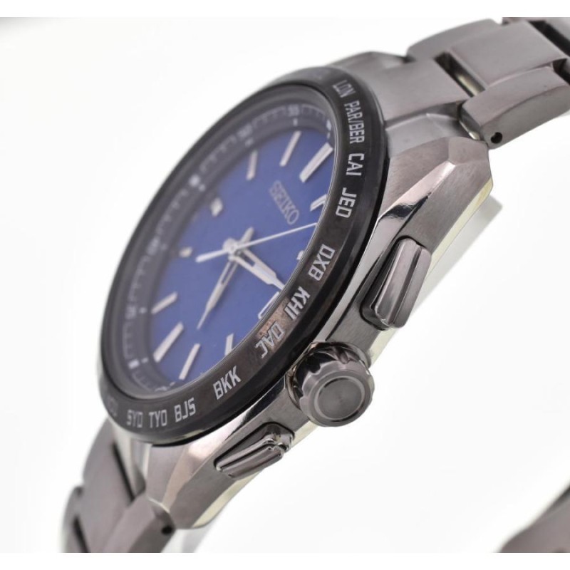 ☆未使用品【SEIKO】セイコー ブライツ チタン SAGZ089/7B27-0AC0 ソーラー電波 メンズ C#102494 | LINEショッピング