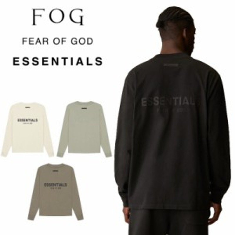 FOG ESSENTIALS (エッセンシャルズ) BACK LOGO LONG SLEEVE T-SHIRT 