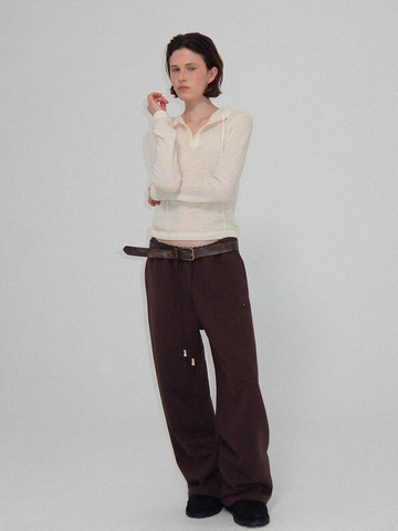 LLL 90S SWEAT PANTS_BROWN