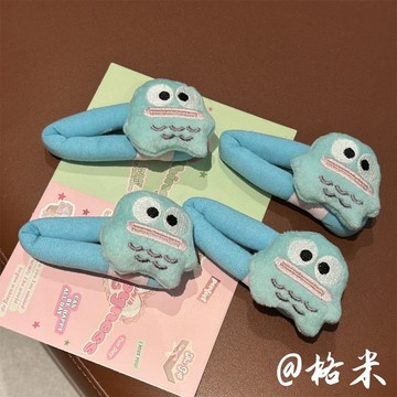 醜魚髮夾🎀 可愛小醜魚公仔髮夾毛絨絨少女心BB夾甜妹碎髮劉海髮夾百搭髮卡 可愛髮夾 漢頓髮夾 漢頓髮夾 髮飾髮夾