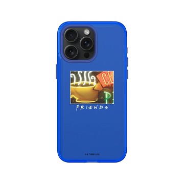 iPhone 15 Pro Max Clear 激光藍 - Friends - 中央咖啡館