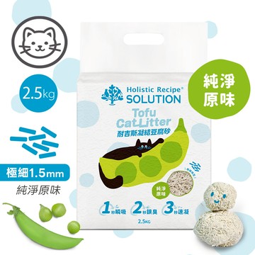 【耐吉斯】條型豆腐砂-純淨原味 2.5公斤(貓砂)