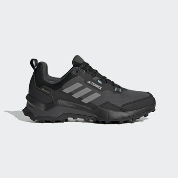 【ADIDAS】TERREX AX4 GTX W 女 登山鞋 戶外鞋 防潑水 黑色-HQ1051