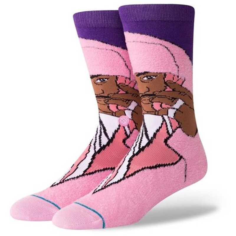 Stance スタンス Socks ソックス Camron メンズ ピンク ヒップホップmc キャムロン コラボレーションモデル 靴下 ストリート スケーター スケート バスケット Ca 通販 Lineポイント最大0 5 Get Lineショッピング