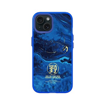 iPhone 15 Clear 激光藍 - KID - 野SEA海洋MANTA