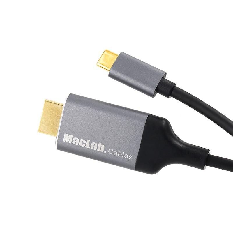 ケーブル HDMI タイプC TypeC 変換アダプター 3m MacLab. 4K 60Hz HDR対応 1年保証