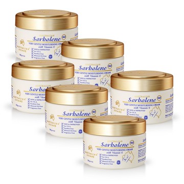 【澳洲 G&M】MKII金蓋甘油溫和潤澤霜含維他命E-(6入組 250g/罐)