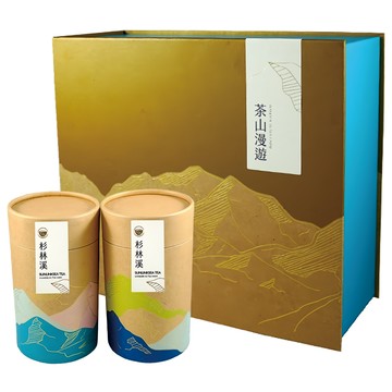 龍源茶品 鑫龍源 茶山漫遊杉林溪高山茶葉禮盒  150g  2罐  1盒