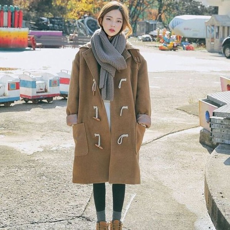 ダッフルコート レディース