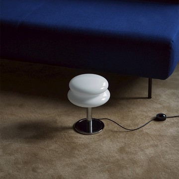 韓國 ILKW. SNOWMAN 造型桌燈 28cm 金屬 / 白