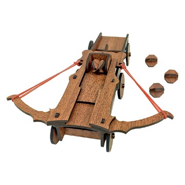 【手半屋】達文西手稿模型-弩砲