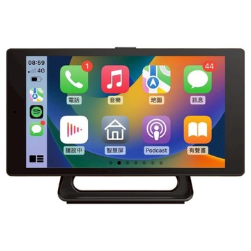 CORAL 可攜帶式CARPLAY/Android 5吋行車記錄器前後雙錄 附32G記憶卡 + 1080P後鏡頭 M12  主機 + 記憶卡 + 後鏡頭  256GB