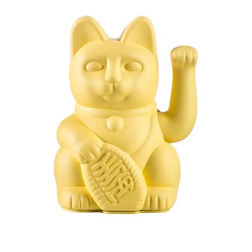 LUCKY CAT｜德國DONKEY 幸運繽紛招財貓 經典黃