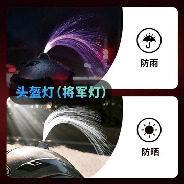 【LED警示燈】SANDIAN善電 騎行頭盔燈 配件 電動車 LED安全警示燈 夜騎閃光燈 可充電 LED燈 警示燈 自