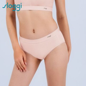 sloggi-BASIC SPORTY COOL清爽律動系列中腰內褲 初櫻淡粉
