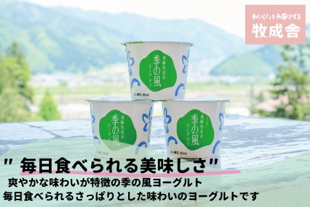 飛騨のカップヨーグルト20個セット 毎月1回お届け 乳製品 ヨーグルト2種類 セット 詰合せ 牧成舎 TR3750