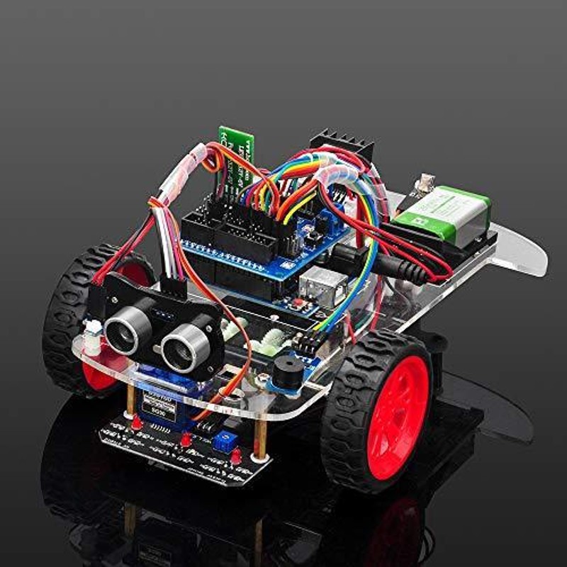 OSOYOO Arduino UNO モデル3 ロボットカー DIY スターター キット