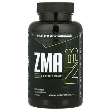 NutraBio, ZMA®，90 粒膠囊