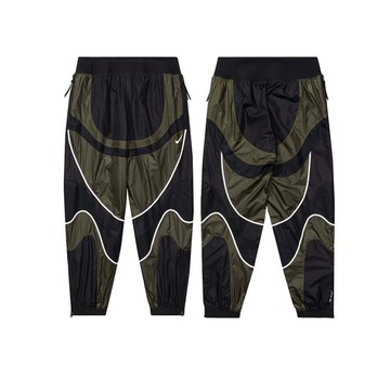 W Nike ISPA Utility Pants 機能工裝長褲 綠黑拼接 DB7581-045