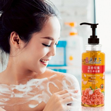 荔香玫瑰亮白沐浴露750g（中/乾性肌適用）一瓶（沐浴任選兩瓶325元）