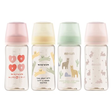 韓國 MOYUUM 第三代PPSU寬口奶瓶270ml(設計款)
