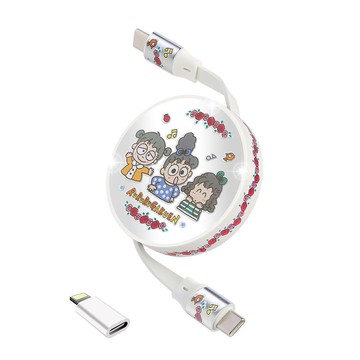 自動伸縮USB-C數據充電線 – RURURUGAKUEN