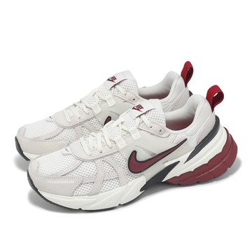 [ACS] Nike 休閒鞋 Wmns V2K Run SE 女鞋 白 酒紅 復古 緩震 運動鞋 HQ3500-100