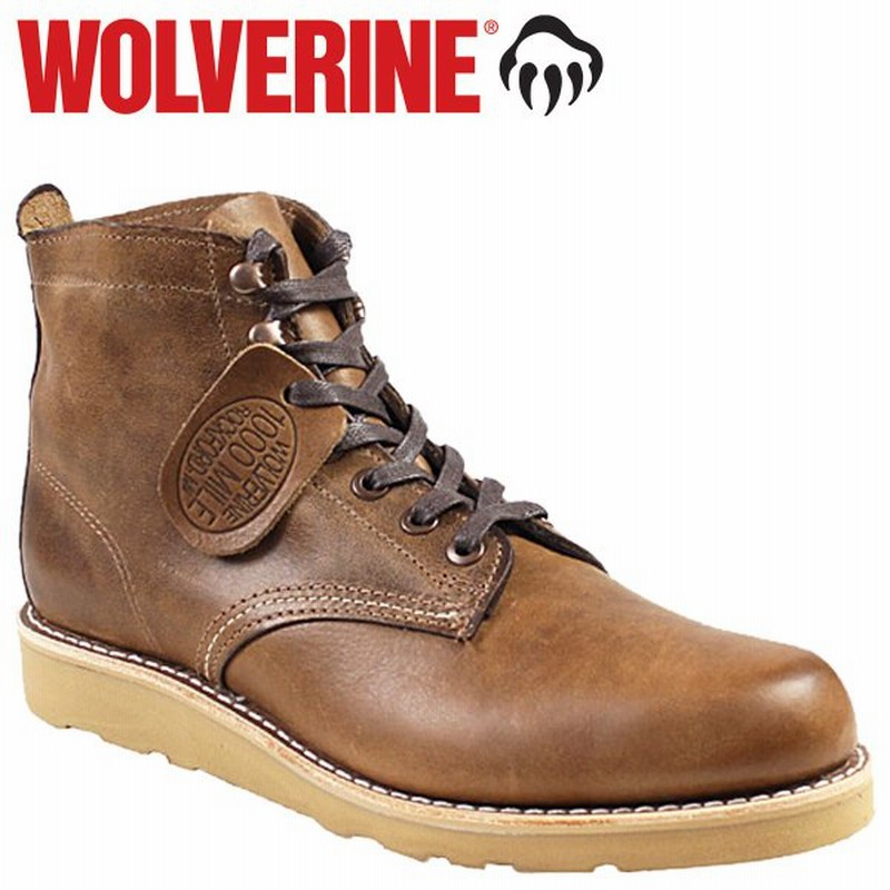 ウルヴァリン 1000マイル ブーツ Wolverine 1000mile ワークブーツ Prestwick Wedge Boot Dワイズ W ブラウン 通販 Lineポイント最大0 5 Get Lineショッピング