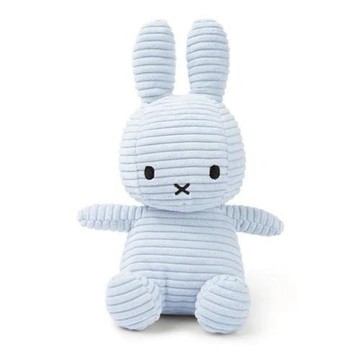 【WUZ屋子】荷蘭BON TON TOYS Miffy米菲兔ECO燈芯絨填充玩偶-冰藍 23cm