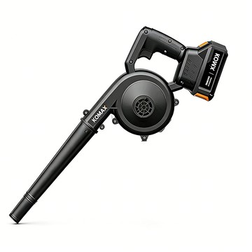 電動吹葉機 【木洸】免插電大功率手持式除塵器28.5*18*16cm小型暴風款鼓風機-20節8.0Ah雙電池（吹風機/除塵器）