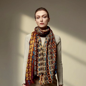 Jazz 爵士 羊毛圍巾 明星系列