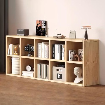 HappyLife 全實木10格書櫃 Y11760