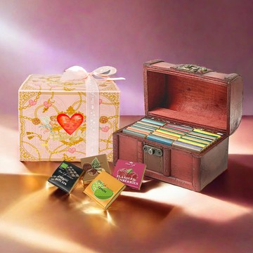 【Diva Life】比利時巧克力片39入御璽珠寶盒｜告白送禮、情人節送禮、快速出貨