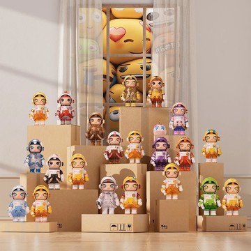 【唐采禮品】盲盒 MOLLY 100% × emoji-(1入)-NP-077563