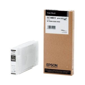 エプソン（EPSON） インクジェットカートリッジ SC1MB11  1個