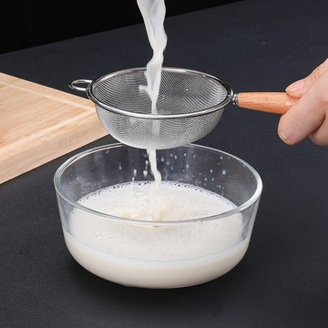 荷生活304不鏽鋼烘焙濾網 廚房油炸煮麵過濾撈勺-大號