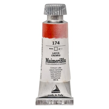 MaIMeRI 美利 管狀水彩 S2 174 深湖紅 CRIMSON LAKE  12ml  1色