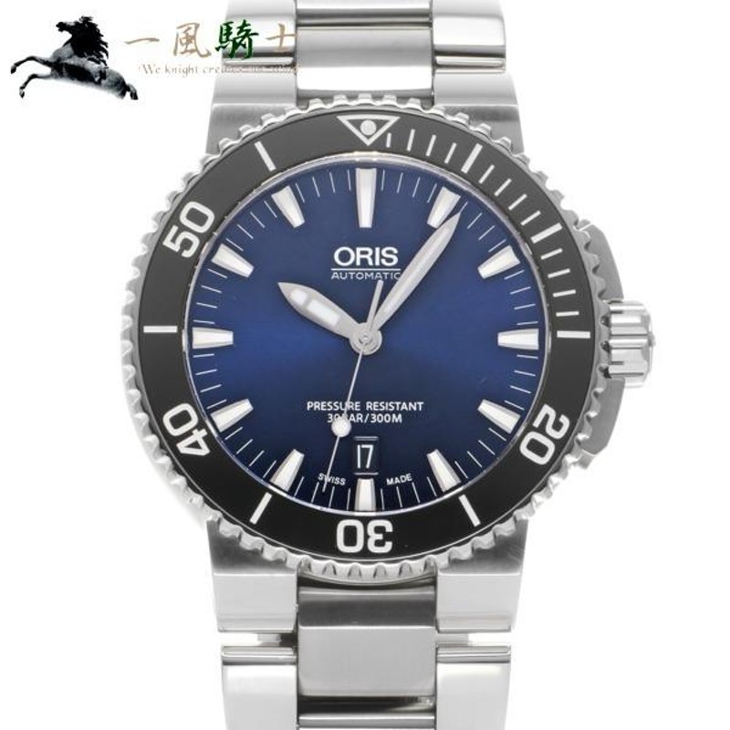 ORIS オリス アクイス デイト 01 733 7653 4135-07 8 26 01PEB 中古