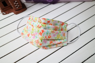 花開了 四重紗立體環保口罩 可清洗 重覆使用(兒童 ~ 成人)