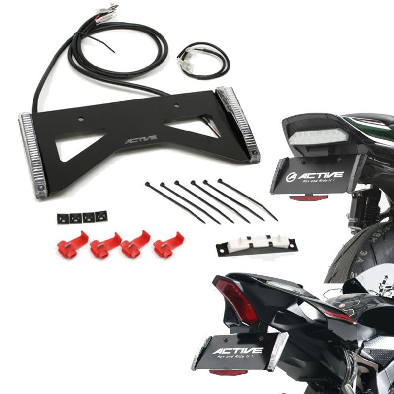 ACTIVE ウィンカー スモークレンズ ACTIVE LEDナンバーサイド