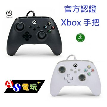 【AS電玩】官方認證 XBOX Series X / ONE PowerA 控制器 支援 Steam Windows10