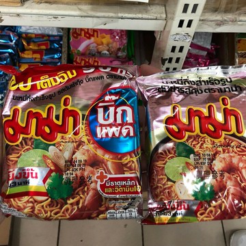 推薦!! 泰國- mama 特級酸辣泡麵  蝦味麵 90g 55g 泰式炒泡麵 炒泡麵 泰式酸辣