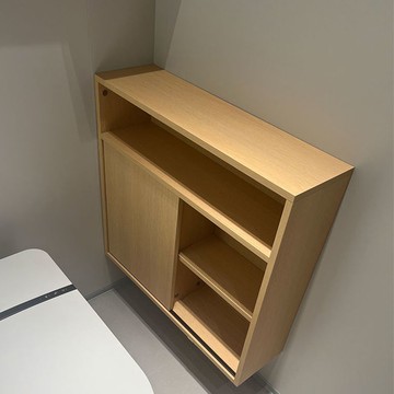 原木風浴室櫃邊櫃衛生間立櫃側邊窄櫃馬桶家風儲物櫃防水收納櫃J-38公司貨