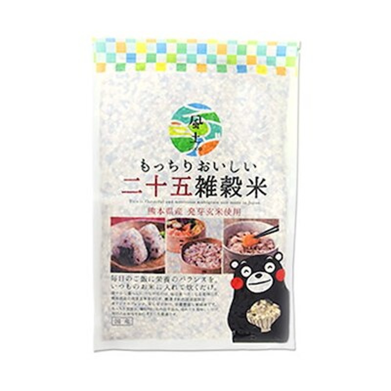 雑穀米 国産 二十五雑穀米450ｇ くまモン袋 通販 LINEポイント最大1.0%GET | LINEショッピング