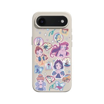 iPhone Air SolidX 貝殼灰 - 迪士尼-公主系列 Disney Princess - 迪士尼公主 - 漫畫貼紙風格