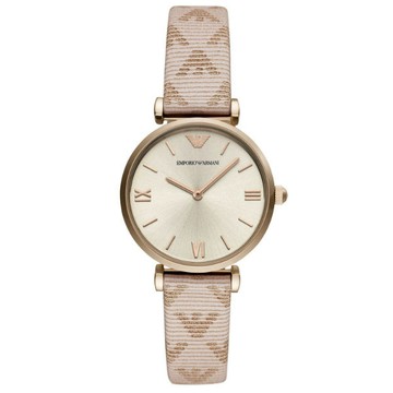 EMPORIO ARMANI 亞曼尼 AR11126 時尚流行簡約腕錶/粉面32mm｜樂天領券現折★全館特惠中★指定刷卡回饋10%