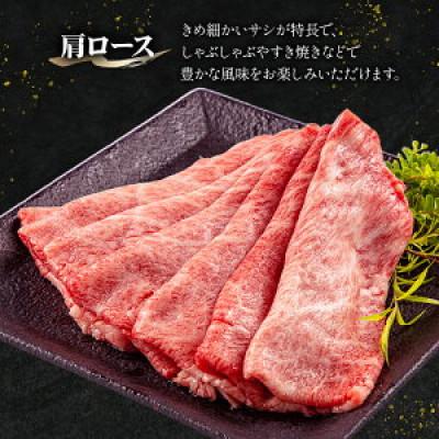 ふるさと納税 宮崎市 宮崎牛肩ローススライス 300g×2パック 合計600g(宮崎市)