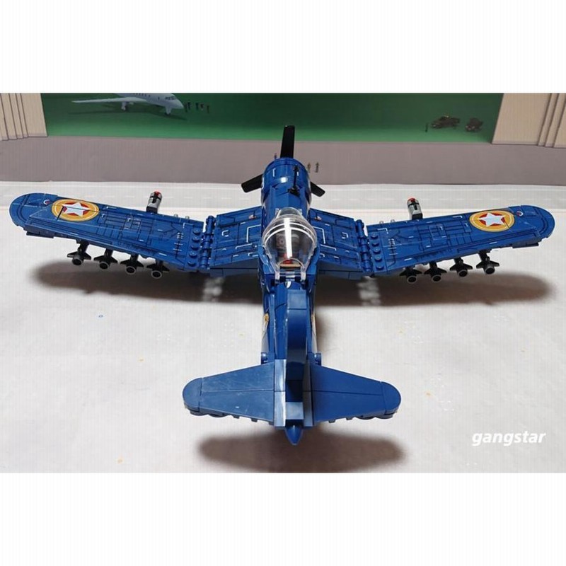 レゴ LEGO ブロック 互換 飛行機 戦闘機 アメリカ チャンス・ヴォード