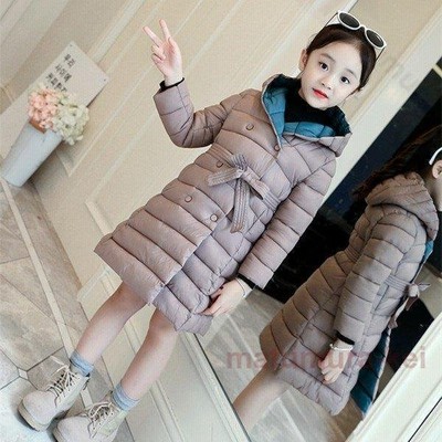 防寒抜群 韓国子供服 コート ロングコート ダウンジャケット 可愛い ジャケット 新作 キッズ 冬用 女の子 中綿コート 1 130 140 150 160cm 通販 Lineポイント最大get Lineショッピング