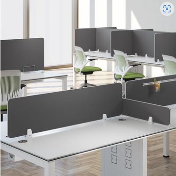 中秋免運~辦公桌隔斷擋板辦公室工位分隔板吸音隔音板桌面屏風遮擋板防掉落 雙11全館免運